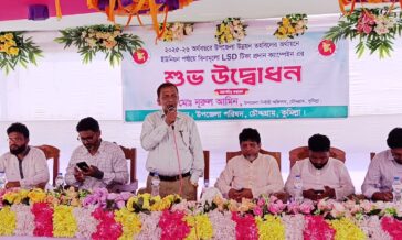 চৌদ্দগ্রামে লাম্পি স্কিন ডিজিজ টিকা প্রদান ক্যাম্পেইনের শুভ উদ্বোধন