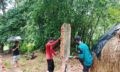 চৌদ্দগ্রামে প্রভাবশালীর যাতায়াতে সমস্যা দেখিয়ে জোরপূর্বক বিধবার বাড়ির ভাউন্ডারী দেয়াল ভাংচুর