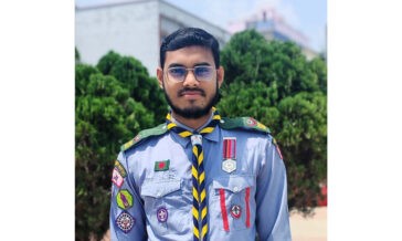 ভিক্টোরিয়া কলেজ রোভার স্কাউটের সিনিয়র রোভার মেট নির্বাচিত মো. ফয়সাল