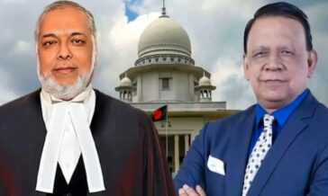 আপিল বিভাগে নজিরবিহীন ঘটনা ; বার সভাপতির অভিযোগে ক্ষুব্ধ প্রধান বিচারপতি