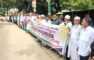 কুমিল্লায় আগের স্থানে ভোটকেন্দ্র পুনর্বহালের দাবিতে মানববন্ধন ও স্মারকলিপি